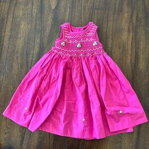 Chocolate Soup Pink Vintage Embroidered Dress